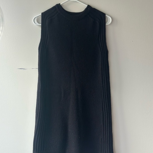 KOTN Black Mini sweater Dress - Picture 2 of 5